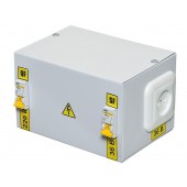 Ящик с понижающим трансформатором IEK 230В/36В