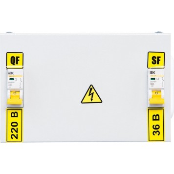 Ящик с понижающим трансформатором IEK 36 В для устройств, работающих от переменного напряжения IEK ЯТП 0.25 220/36B MTT12-036-0250 -2