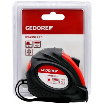 Рулетка GEDORE Red R94550005, 5 метров. II класс точности.-6