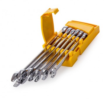 Набор STANLEY 4-94-646 из 6 удлиненных рожково-накидных гаечных ключей -1