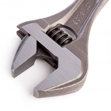 Разводной шведский ключ BAHCO 9073 Heavy Duty с увеличенной длиной для силовых нагрузок (длинный рычаг),  308 мм.-2