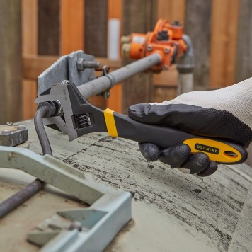 Ключ разводной 250 мм, STANLEY 0-90-949 MaxSteel. Развод губок - 35 мм.-4