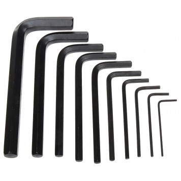 Набор шестигранных ключей Stanley 0-69-253 - 1,5-10 мм (10 шт.) CR-V-2