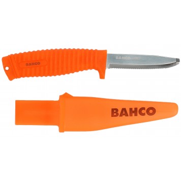 Спасательный плавающий нож BAHCO 1446-FLOAT с флуоресцентной рукояткой 