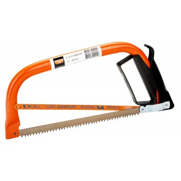 Лучковая пила + ножовка по металлу BAHCO 9-12-51/3806-KP - Два полотна: по дереву (Sandcut) и металлу (Sandflex)-1