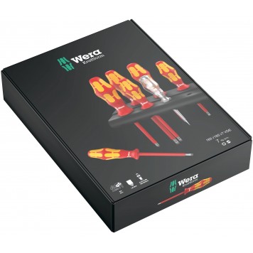 Набор диэлектрических отвёрток WERA WE-006147 VDE с защитной изоляцией-2