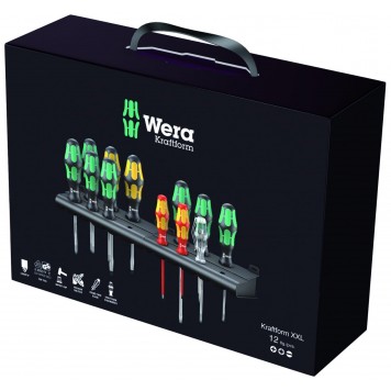 Универсальный набор отвёрток WERA WE-051010 XXL 12 отвёрток + 2 подставки -3
