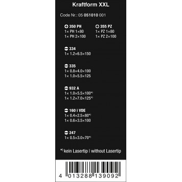 Универсальный набор отвёрток WERA WE-051010 XXL 12 отвёрток + 2 подставки -4