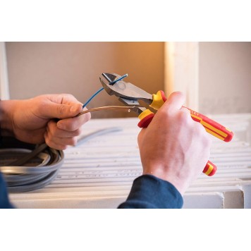 Диэлектрические бокорезы (кусачки) STANLEY 0-84-004 FatMax, 200 мм VDE 1000V. Made in France-4