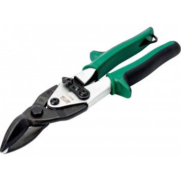 Ножницы по металлу BAHCO MA411 для прямого, правого реза и круглых отверстий-1