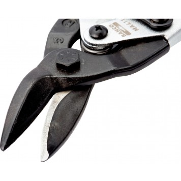 Ножницы по металлу BAHCO MA411 для прямого, правого реза и круглых отверстий-4