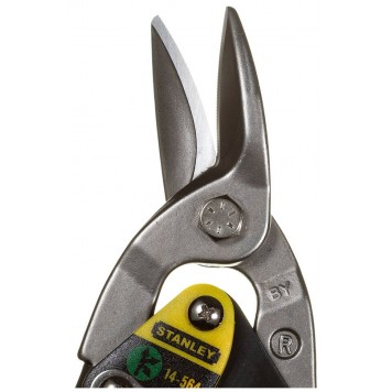 Ножницы по металлу Stanley 2-14-564 "FatMax™ Aviation" для прямого, правого реза и круглых отверстий-3