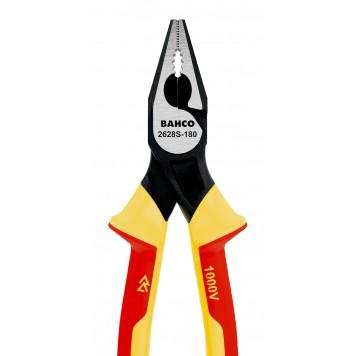 Диэлектрические (изолированные) пассатижи BAHCO 2628S-160 ERGO™, VDE 1000V. 160 мм.-3