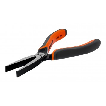 Плоскогубцы BAHCO 2421G-160 Ergo с плоскими удлиненными губками для захвата плоских деталей, 160 мм.-1