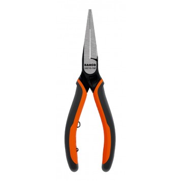 Плоскогубцы BAHCO 2421G-160 Ergo с плоскими удлиненными губками для захвата плоских деталей, 160 мм.-2