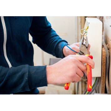 Диэлектрические (изолированные) пассатижи STANLEY 0-84-001 FatMax, 185 мм VDE 1000V. Made in France-3