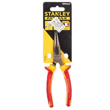 Диэлектрические длинногубцы STANLEY 0-84-006 FatMax, 160 мм VDE 1000V. Made in France-2