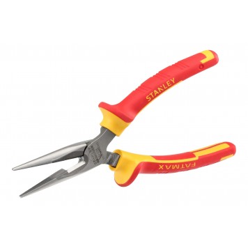 Диэлектрические длинногубцы STANLEY 0-84-006 FatMax, 160 мм VDE 1000V. Made in France