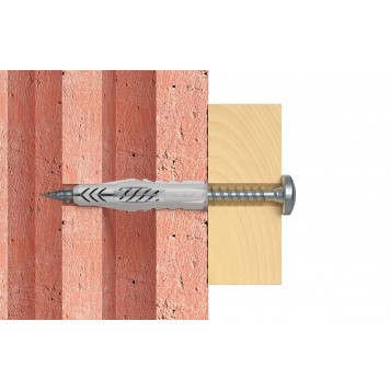 Универсальный дюбель Fischer 77872 UX 10X60 RМ (50 шт.) создает распор и завязывается узлом. Made in Germany-3