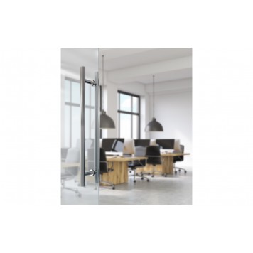 Двухсторонний комплект из 2 ручек-скоб Fuaro PH-22-25/300-Inox накладная 450 мм нержавеющая сталь | 2 шт.-4