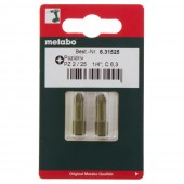 Биты (2 шт.) METABO PZ2, 25 мм 