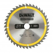 Диск для древесины с гвоздями DeWALT (235х30 мм), 40 зубов  