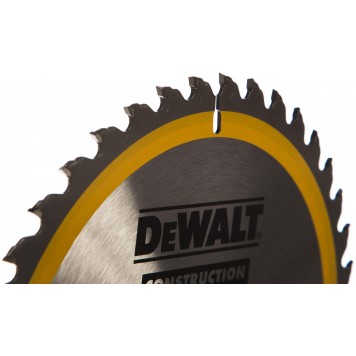 Диск для древесины с гвоздями DeWALT DT1955-QZ Construction (235х30 мм) для циркулярных пил, 40 зубов  -1