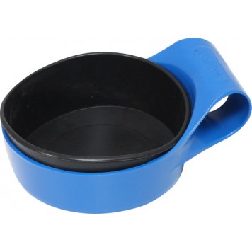 Резиновая емкость KUBALA для затирки, гипса,  и растворов с подставкой из пластика, 0,5 л-1