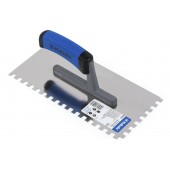 Зубчатая гладилка KUBALA, зуб 8х8 мм | Stainless steel | 130х270 мм 