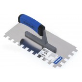 Зубчатая гладилка KUBALA, зуб 12х12 мм | Stainless steel | 130х270 мм 