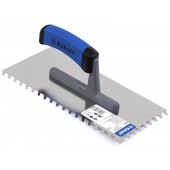 Зубчатая косая гладилка для безпустотной укладки плитки KUBALA | 130x270 мм