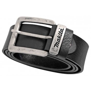 Кожаный черный ремень MAKITA P-72213