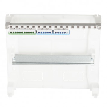 Распределительный щит с клеммами навесной ABB Mistral41 1SPE007717F9972, 257х292х120 мм, 12 модулей, непрозрачная дверь-3