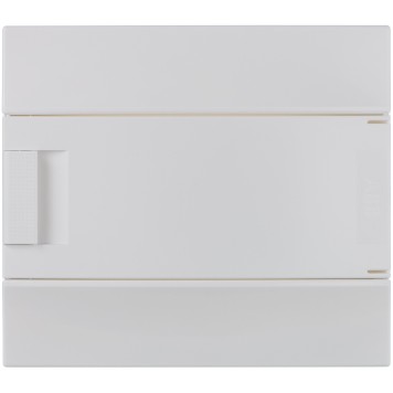 Распределительный щит с клеммами навесной ABB Mistral41 1SPE007717F9972, 257х292х120 мм, 12 модулей, непрозрачная дверь-1