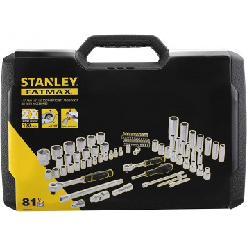 Набор торцевых головок Stanley FMMT82826-1 Fatmax, 81 предмет в кейсе-5