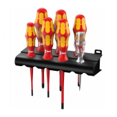 Набор отвёрток WERA VDE с зауженным стержнем, 7 шт.