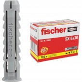 Дюбель Fischer SX 6X30. | 100 шт. 