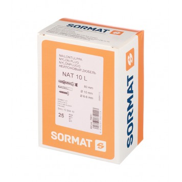 Дюбель Sormat NAT 10х80 мм, 25 шт.-1