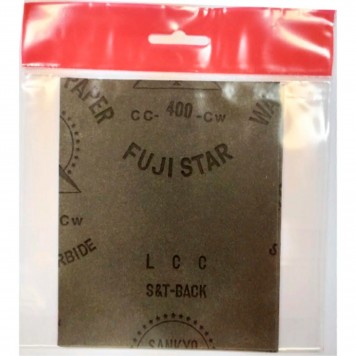 Наждачная бумага водостойкая FUJI STAR P400  (140x115 мм) | 4 шт.-1