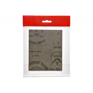 Наждачная бумага водостойкая FUJI STAR P600  (140x115 мм) | 4 шт.