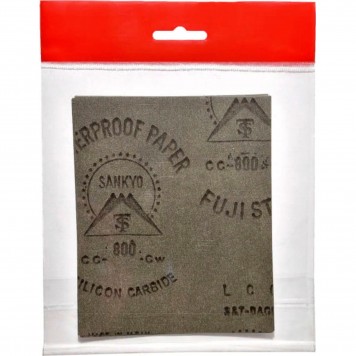 Наждачная бумага водостойкая FUJI STAR P800  (140x115 мм) | 4 шт.-1
