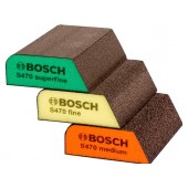 Набор шлифовальных губок Bosch, 3 шт.
